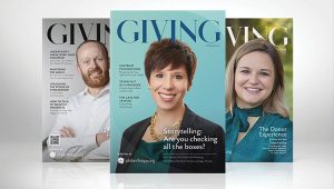 Blog Banner - GIVING Magazine Issues