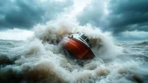 Small boat charting rough waters and winning — symmetry with a small foundation that succeeded against all odds